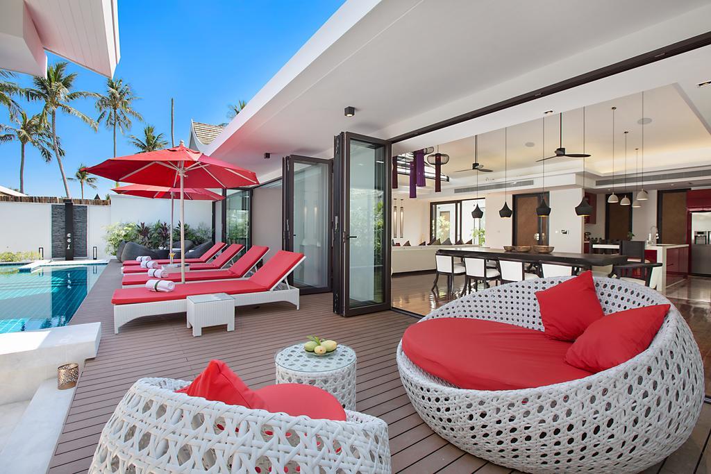 לאמאי ביץ' Villa Julia Koh Samui Beach With Cook And Majordome מראה חיצוני תמונה